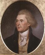 Charles Willson Peale Portrait of Thomas Jefferson oil painting on canvas